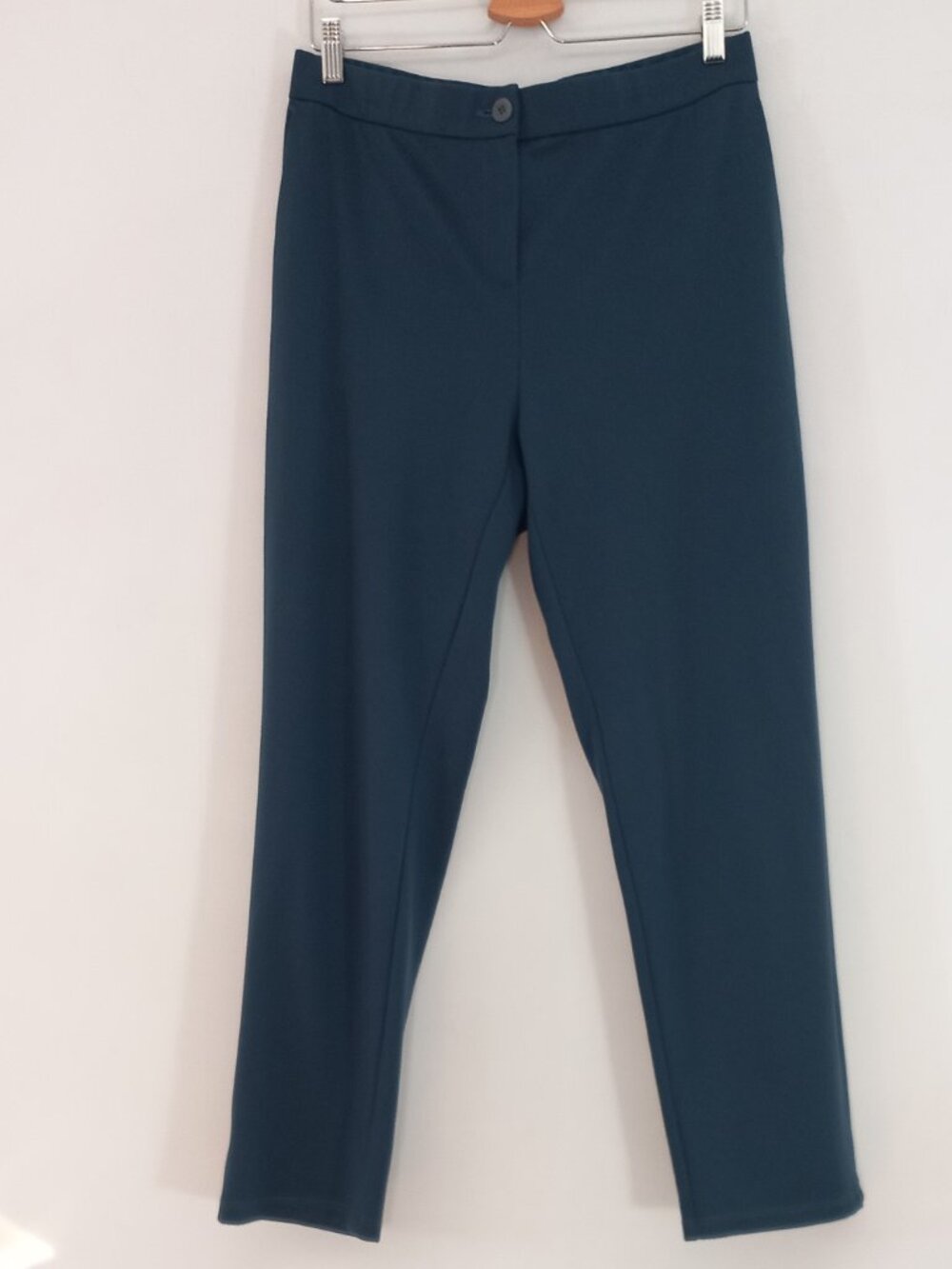 EILEEN FISHER  navy blue straight leg pants